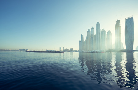 Dubai Marina, United Arab Emiratesの写真素材