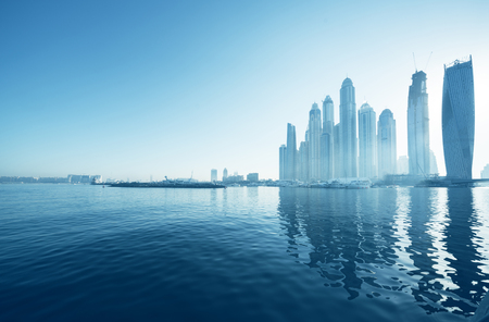 Dubai Marina, United Arab Emiratesの写真素材