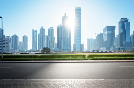 Dubai skyline, United Arab Emiratesの写真素材