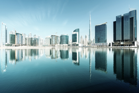 Dubai skyline, United Arab Emiratesの写真素材