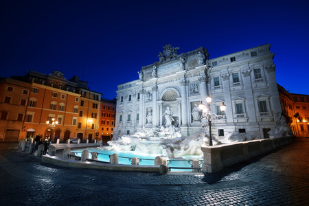 Trevi fountain, Romeの写真素材