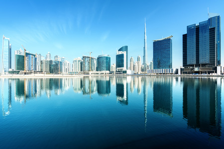 Dubai skyline, United Arab Emiratesの写真素材