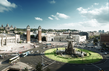  Barcelona,  Square of Spainの写真素材