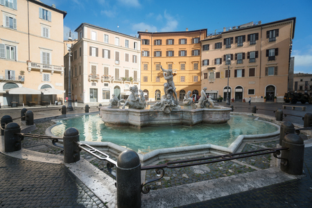 Piazza Navona, Rome. Italyの写真素材