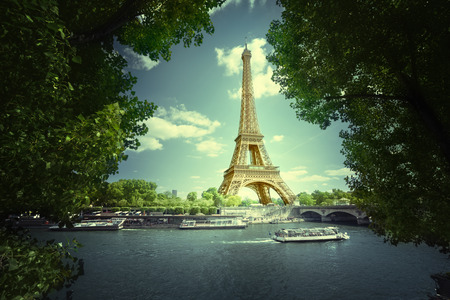 Eiffel tower, Paris. Franceの写真素材