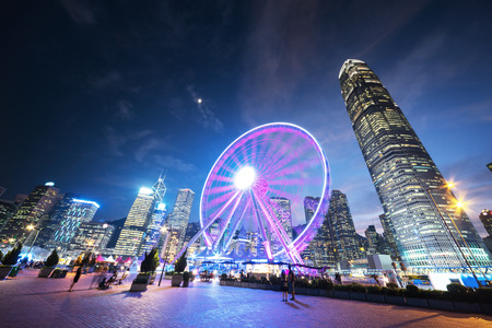 Observation Wheel, Hong Kongのeditorial素材