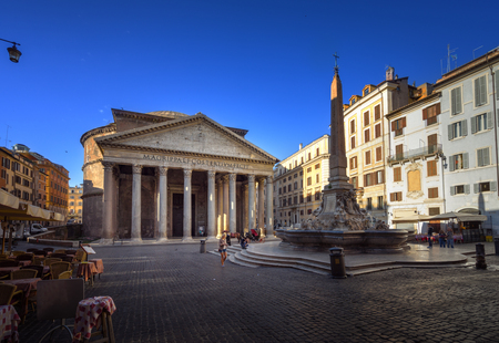 Pantheon in Rome, Italyのeditorial素材