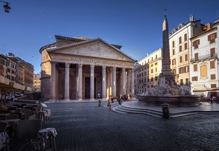 Pantheon in Rome, Italyのeditorial素材