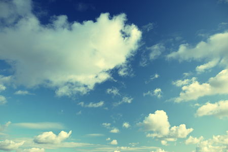 perfect sky in sunny dayの写真素材