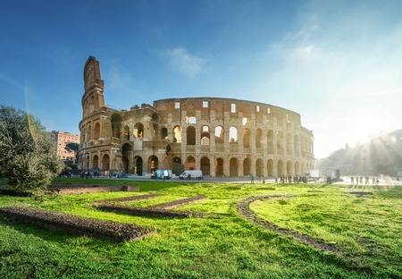 Colosseum in Rome, Italyの写真素材