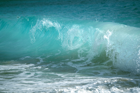 water of tropical sea, bokeh (out of focus)の写真素材