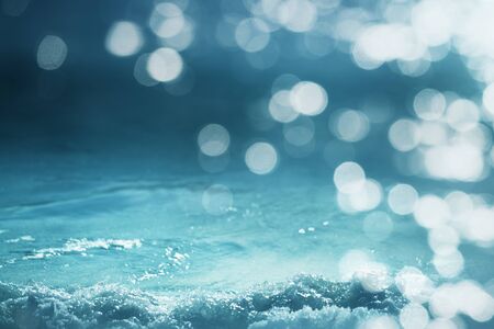 blue water of tropical seaの写真素材