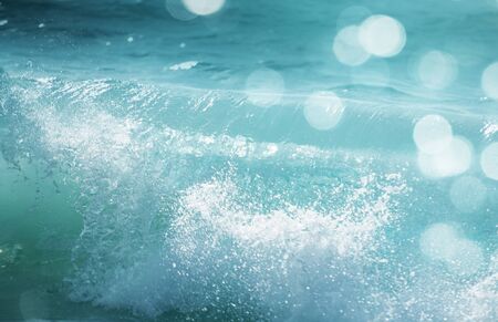 blue water of tropical seaの写真素材