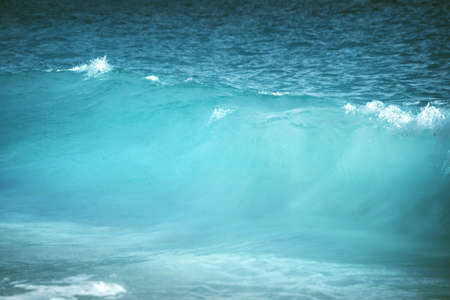 water of tropical sea, bokeh (out of focus)の写真素材
