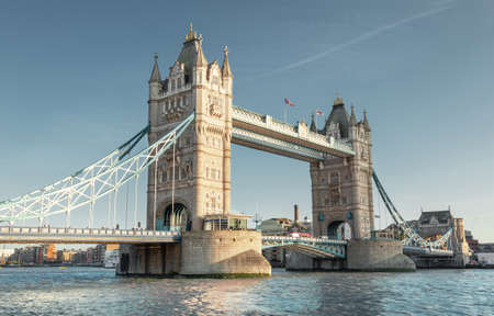 Tower Bridge in London, UKの写真素材