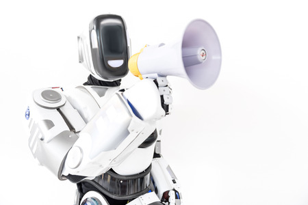 Contemporary example in robotics sphereの写真素材