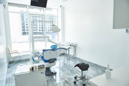 Modern dental office is prepared for visitorsの写真素材