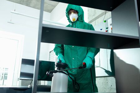 No more disgusting insects in this office stock photoの写真素材