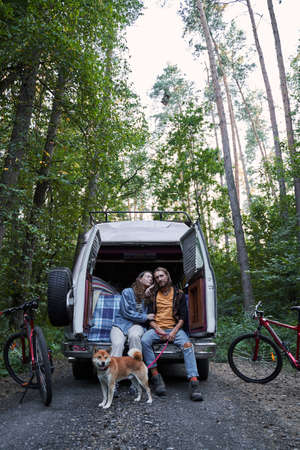 Couple spending time togetherの写真素材