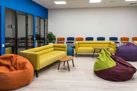 Interior photo of the play room