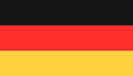 Germany Country Flag Vector Illustrationのイラスト素材