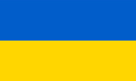 Ukraine Flag Vector Illustrationのイラスト素材