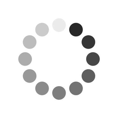 Loading Update Flat Icon Vector Illustrationのイラスト素材