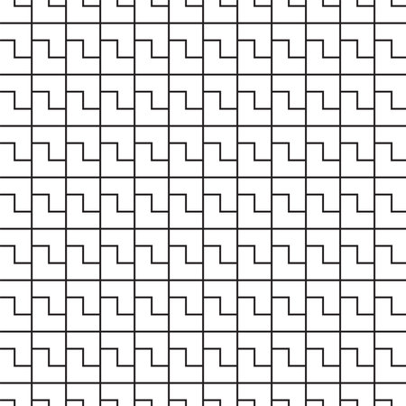 Geometric Shapes Seamless Pattern Background Vector Illustrationのイラスト素材