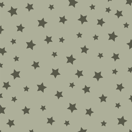 Star Seamless Pattern Vector Backgroundのイラスト素材