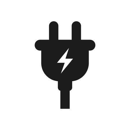 Power Cord Icon Isolated Vector Illustrationのイラスト素材