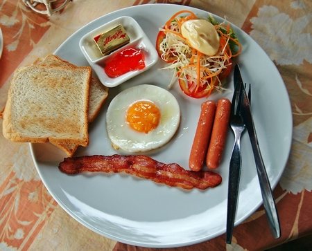 &#3636;American breakfastの写真素材