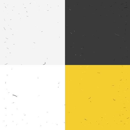 set of a grunge backgrounds with little scratches on surface. Flat design.のイラスト素材