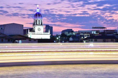 Church of Santa Cruzの写真素材