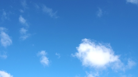 blue sky with cloud backgroundの写真素材