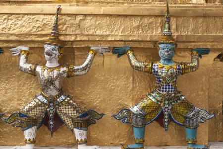 The Giant in Wat Pra Kaewの写真素材