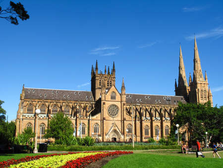 St  Mary s cathedral Church, Sydneyのeditorial素材