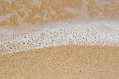 background of wave on the sand 2の写真素材