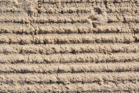 Close up of sand surface