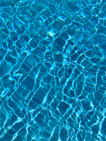 blue water ripples backgroundの写真素材