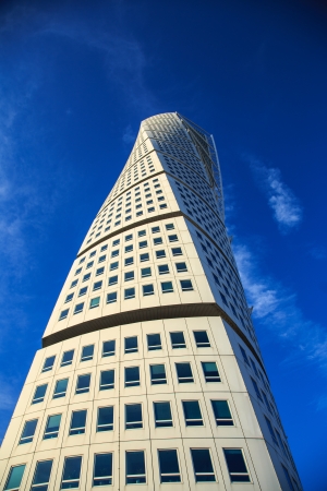 Turning Torso in Malmo, Swedenのeditorial素材