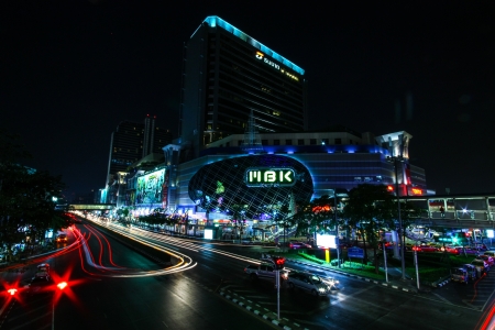 Bangkok at nightのeditorial素材