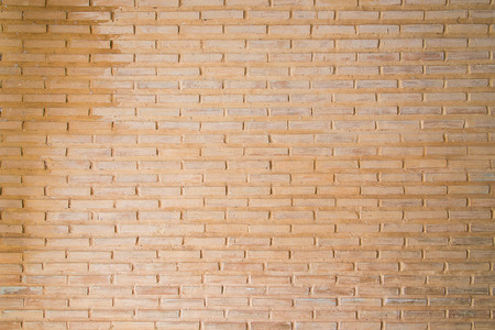 Old orange brick wall backgroundsの写真素材