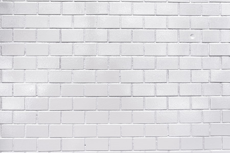 Tiled wall with white bricks- texture and background