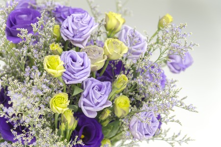 bouquet of flower isolated backgroundの写真素材