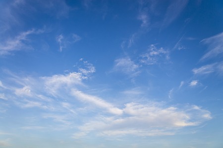 blue sky with cloud backgroundの写真素材