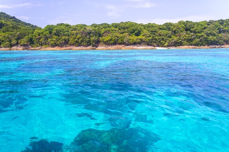 Beautiful tropical sea, phuket, thailandの写真素材