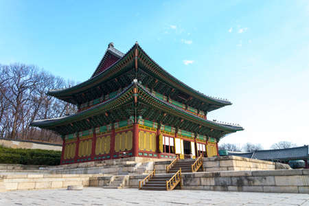 Korean traditional architecture - Bukchon is unique place in Seoul, republic of Korea / south koreaのeditorial素材