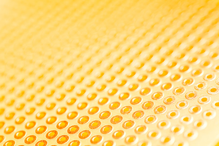 gold Prototype PCB Board abstract backgroundの写真素材
