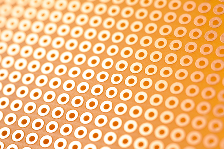 gold Prototype PCB Board abstract background