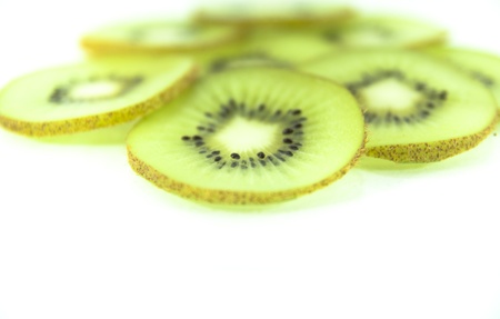 Close up kiwi fruit.の写真素材